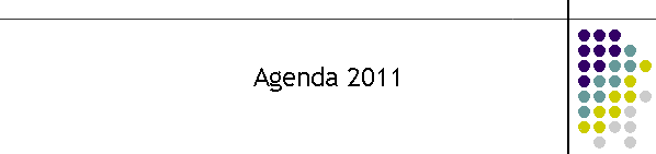 Agenda 2011